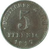 Obverse 5 Pfennig 1917 A