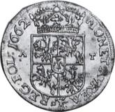 Reverse Ducat 1662 AT Portrait with Crown