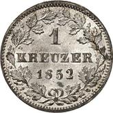 Reverse Kreuzer 1852