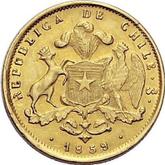 Obverse 2 Pesos 1859