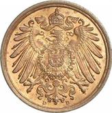 Reverse 1 Pfennig 1900 D