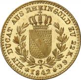 Reverse Ducat 1842