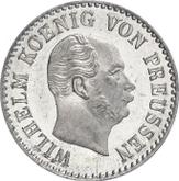 Obverse 1/2 Silber Groschen 1864 A