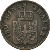 Obverse 2 Pfennig 1851 A