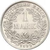 Obverse 1 Mark 1899 D