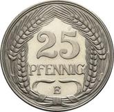 Obverse 25 Pfennig 1911 E
