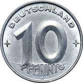 Obverse 10 Pfennig 1952 A