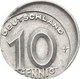 Obverse 10 Pfennig 1948-1950