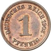 Obverse 1 Pfennig 1902 F