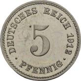 Obverse 5 Pfennig 1912 A