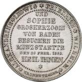 Reverse Thaler 1832 Visit to the Mint