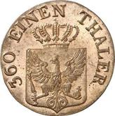Obverse 1 Pfennig 1822 A