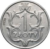 Obverse 1 Zloty 1929 Pattern Diameter 25 mm
