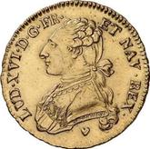 Obverse Double Louis d'Or 1775 BB