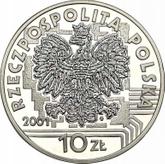 Obverse 10 Zlotych 2001 MW AN 15 Years of the Constitutional Court