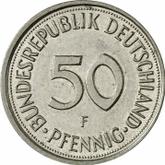 Obverse 50 Pfennig 1986 F
