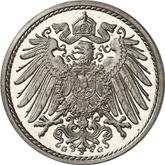 Reverse 5 Pfennig 1915 G