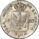 Reverse 4 Groschen 1803 B Silesia