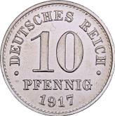 Obverse 10 Pfennig 1917 A