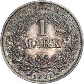 Obverse 1 Mark 1911 G
