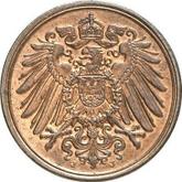 Reverse 1 Pfennig 1893 J