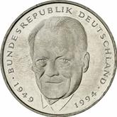 Obverse 2 Mark 1995 A Willy Brandt