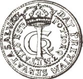 Obverse 1 Zloty (30 Groszy) 1661 AT