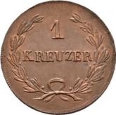 Reverse Kreuzer 1824