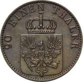 Obverse 4 Pfennig 1861 A