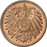 Reverse 1 Pfennig 1897 J