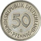 Obverse 50 Pfennig 1994 G