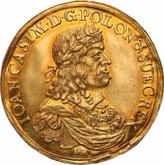Obverse 3 Ducat no date (1649-1668) IH Donative Danzig