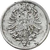 Reverse 1 Pfennig 1918 F