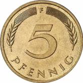 Obverse 5 Pfennig 1978 F