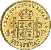Reverse 4 Peso 1881