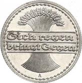 Reverse 50 Pfennig 1921 A