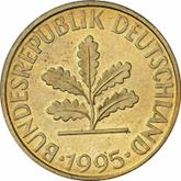 Reverse 10 Pfennig 1995 A