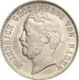 Obverse 1/2 Gulden 1868