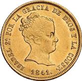Obverse 80 Reales 1841 M CL
