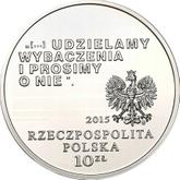 Obverse 10 Zlotych 2015 MW 50th Anniversary of the Letter of Reconciliation of the Polish Bishops to the German Bishops
