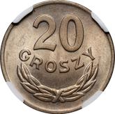 Reverse 20 Groszy 1949