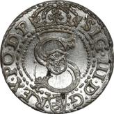 Obverse Schilling (Szelag) 1601 K Krakow Mint