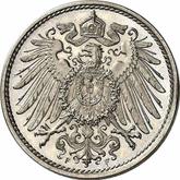 Reverse 10 Pfennig 1910 F