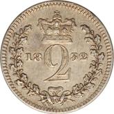 Reverse Twopence 1832 Maundy
