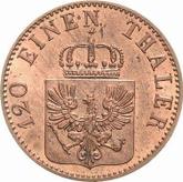 Obverse 3 Pfennig 1862 A