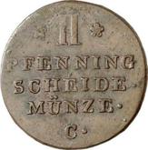 Reverse 2 Pfennig 1818 C