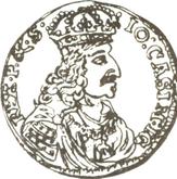 Obverse Ducat 1661 TT Portrait with Crown