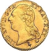 Obverse Louis d'Or 1787 A