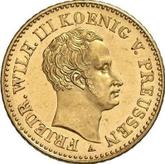 Obverse Frederick D'or 1837 A
