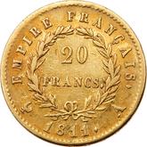Reverse 20 Francs 1811 A